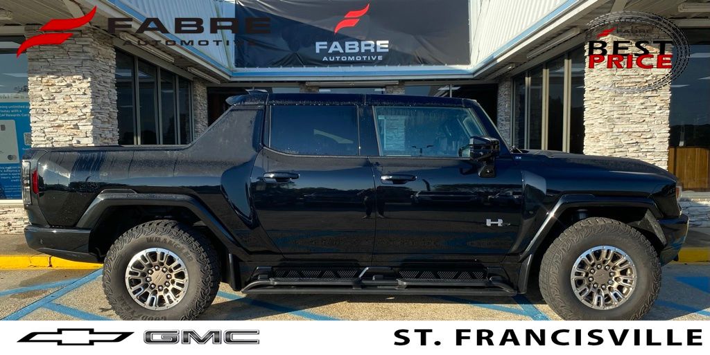 Void Black 2025 GMC Hummer EV Pickup Pickup Truck All-Wheel Drive 1-Speed Automatic