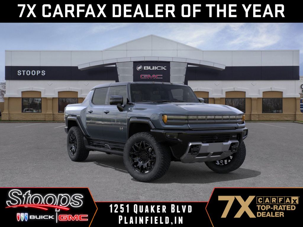 Gray (Graphite Blue Metallic) 2026 GMC Hummer EV Pickup Pickup Truck All-Wheel Drive 1-Speed Automatic