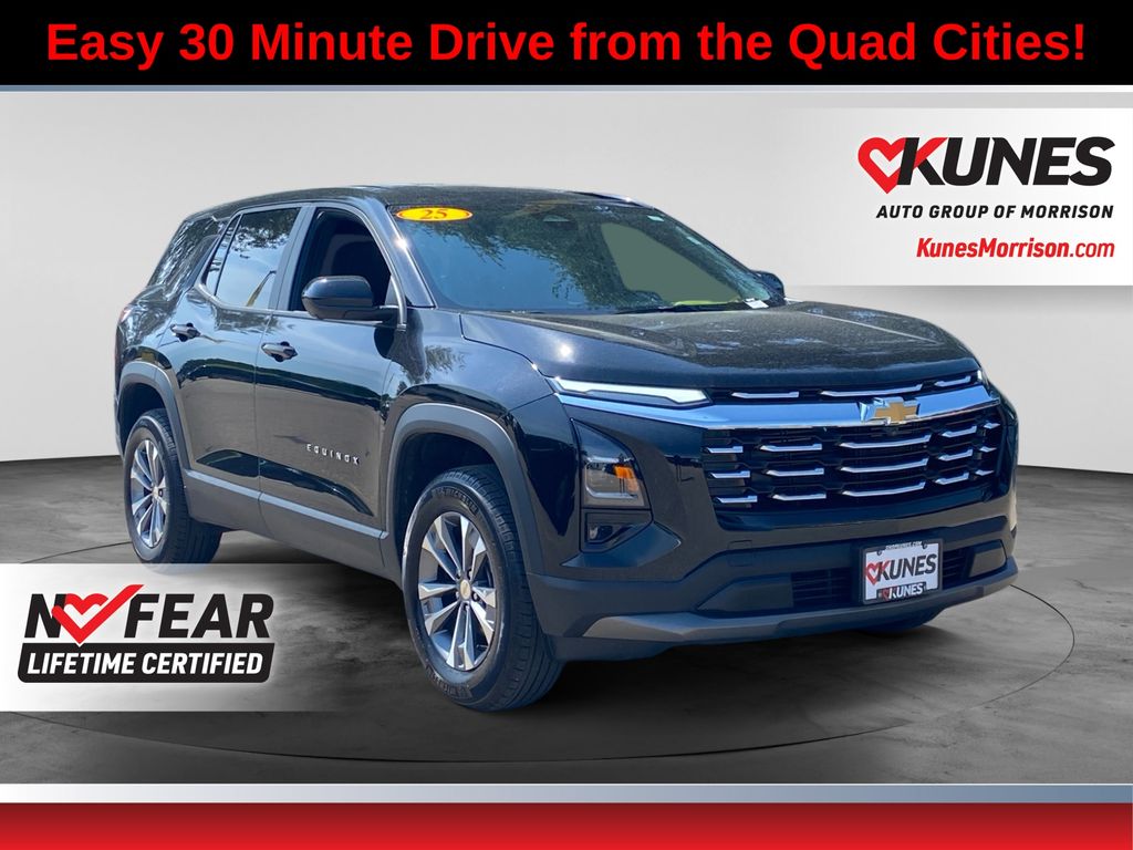 Mosaic Black Metallic 2025 Chevrolet Equinox SUV / Crossover Four-Wheel Drive 8-Speed Automatic