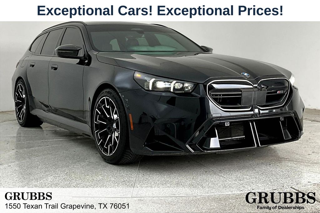 Black 2025 BMW M5 Touring AWD Wagon All-Wheel Drive 8-Speed Automatic