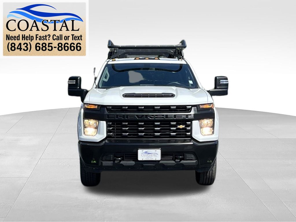 2022 Chevrolet Silverado 2500HD Work Truck White at Coastal Chevrolet Cadillac