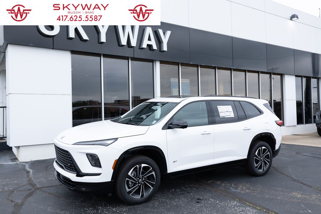 Summit White 2026 Buick Enclave SUV / Crossover Front-Wheel Drive 8-Speed Automatic