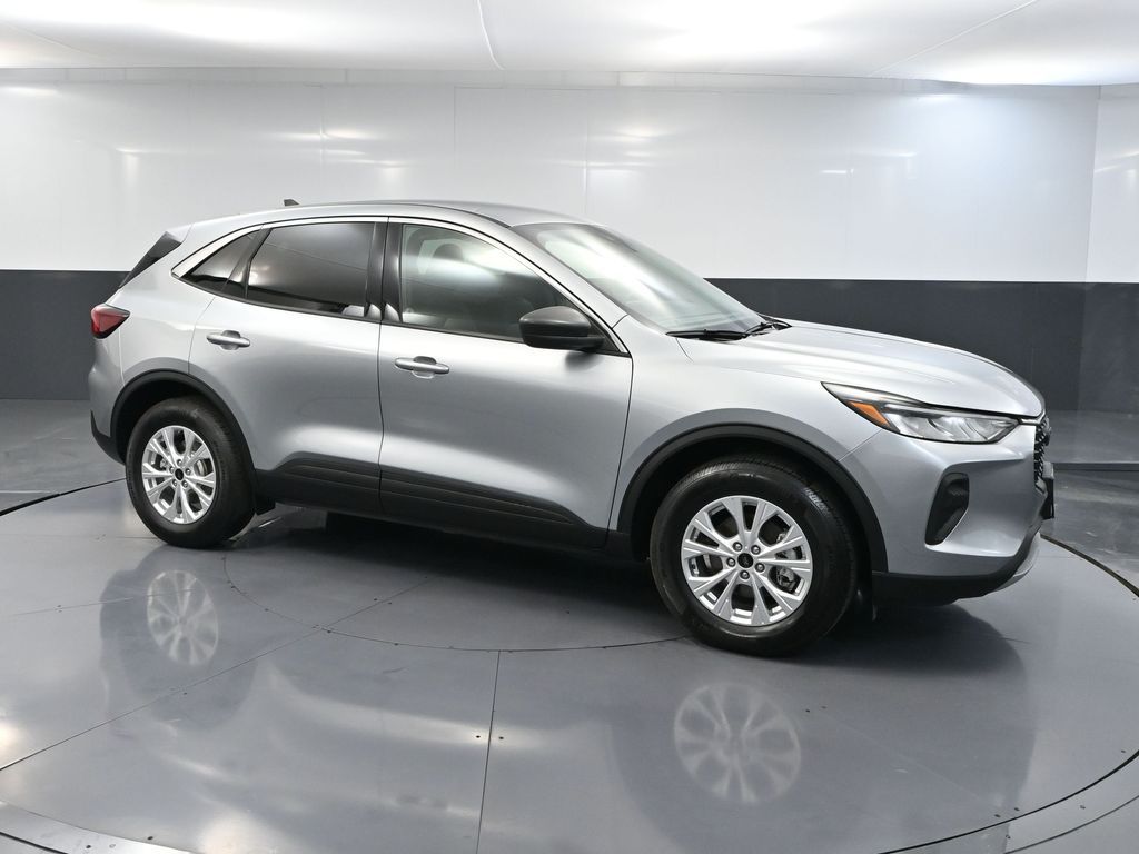 Iconic Silver Metallic 2024 Ford Escape SUV / Crossover All-Wheel Drive 8-Speed Automatic