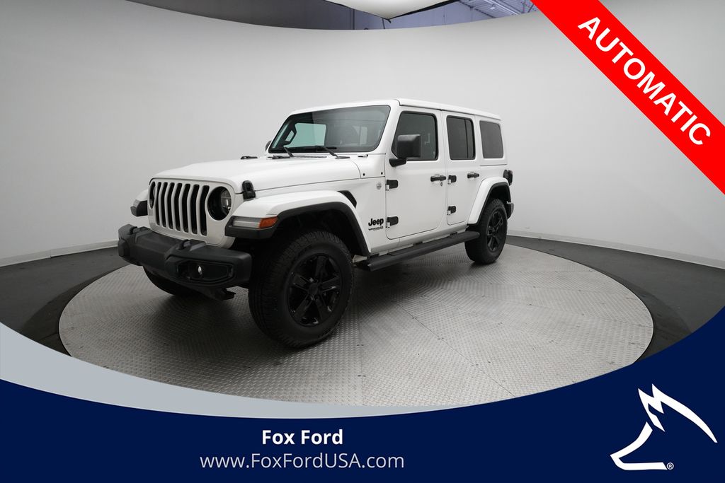 Bright White Clearcoat 2019 Jeep Wrangler SUV / Crossover Four-Wheel Drive 8-Speed Automatic