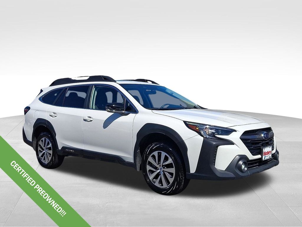 Crystal White Pearl 2025 Subaru Outback SUV / Crossover All-Wheel Drive Continuously Variable Transmission