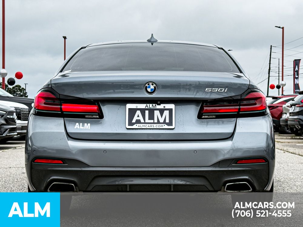 Used 2021 Blue BMW 530i image 5