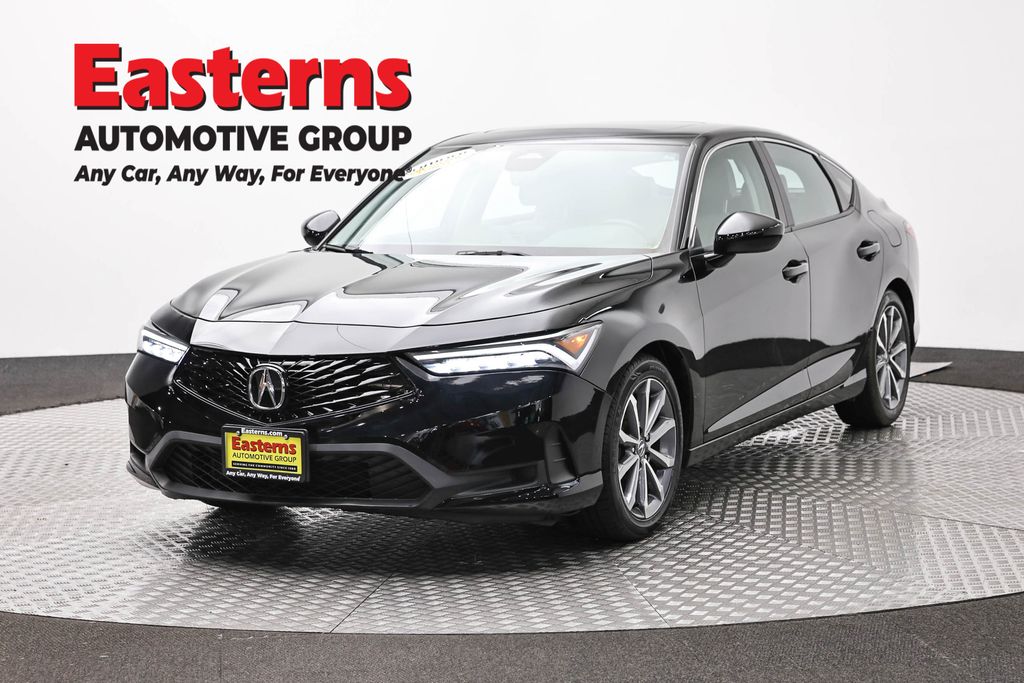Black 2024 Acura Integra FWD Sedan Front-Wheel Drive Continuously Variable Transmission