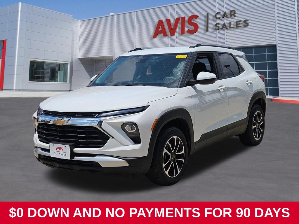 Summit White 2025 Chevrolet Trailblazer SUV / Crossover Four-Wheel Drive 9-Speed Automatic