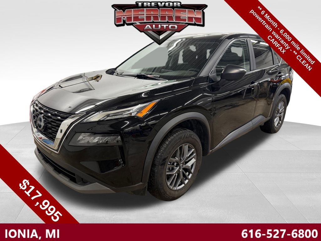 Super Black 2023 Nissan Rogue SUV / Crossover All-Wheel Drive Continuously Variable Transmission