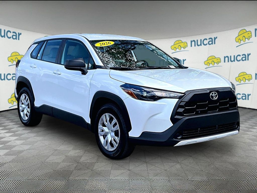 Pearl 2026 Toyota Corolla Cross L FWD SUV / Crossover Front-Wheel Drive Continuously Variable Transmission