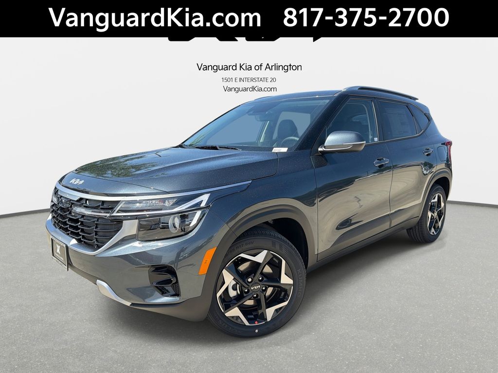 Gravity Gray 2026 Kia Seltos SUV / Crossover Front-Wheel Drive Continuously Variable Transmission