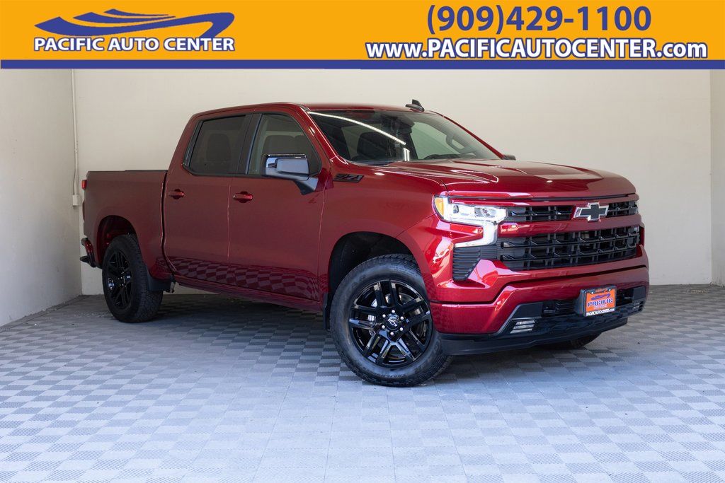 Radiant Red Tintcoat 2024 Chevrolet Silverado 1500 Pickup Truck Four-Wheel Drive Automatic