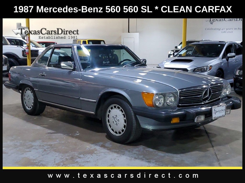 1987 Mercedes-Benz 500-Class 560 SL 3