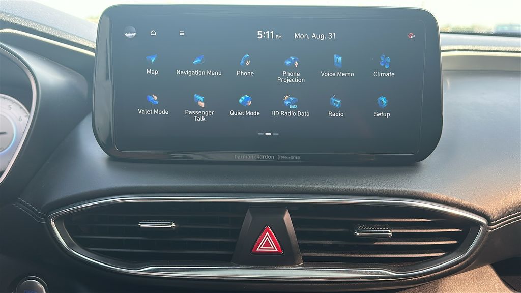 2022 Hyundai Santa Fe Calligraphy Silver at DeMontrond Automotive Group