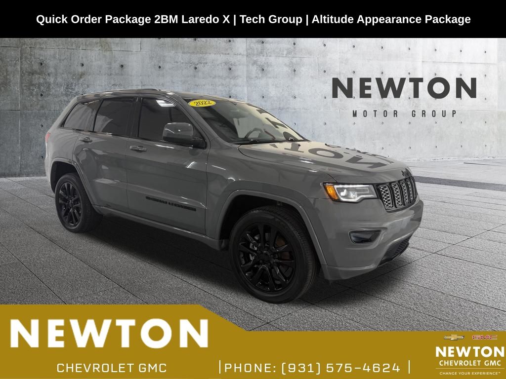 Gray Clearcoat 2022 Jeep Grand Cherokee SUV / Crossover Four-Wheel Drive 8-Speed Automatic
