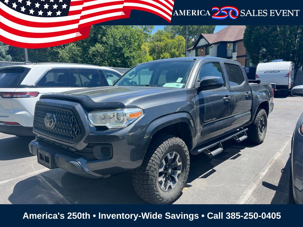 Magnetic Gray Metallic 2019 Toyota Tacoma Pickup Truck Four-Wheel Drive 6-Speed Automatic