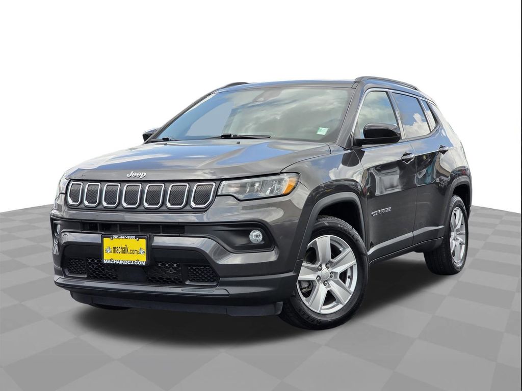 2022 Jeep Compass Latitude Gray at Texan Dodge Chrysler Jeep Ram