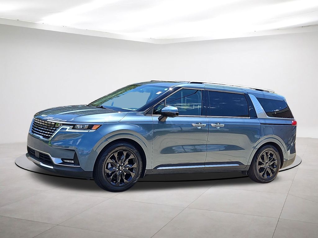 2024 Kia Carnival SX Prestige Blue at Stokes Honda North