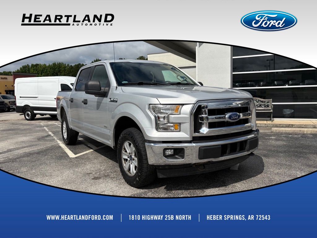 Ingot Silver 2017 Ford F-150 Pickup Truck Four-Wheel Drive Automatic