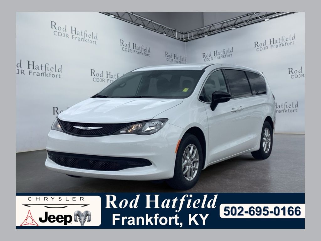 Bright White Clearcoat 2026 Chrysler Voyager Minivan Front-Wheel Drive 9-Speed Automatic