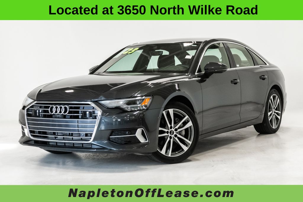Manhattan Gray Metallic 2023 Audi A6 quattro Premium 45 TFSI Sedan All-Wheel Drive 7-Speed Automatic