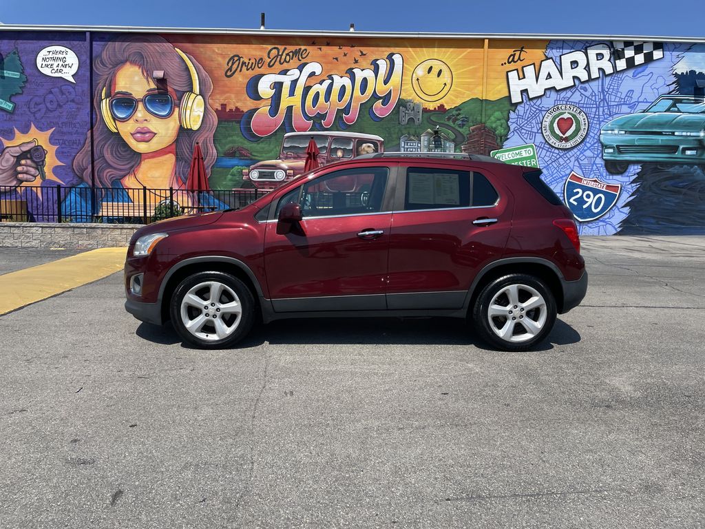 Used 2016 Chevrolet Trax LTZ with VIN 3GNCJRSB0GL276910 for sale in Worcester, MA