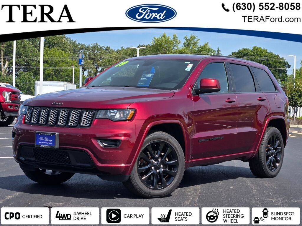 Velvet Red Pearlcoat 2019 Jeep Grand Cherokee SUV / Crossover Four-Wheel Drive 8-Speed Automatic