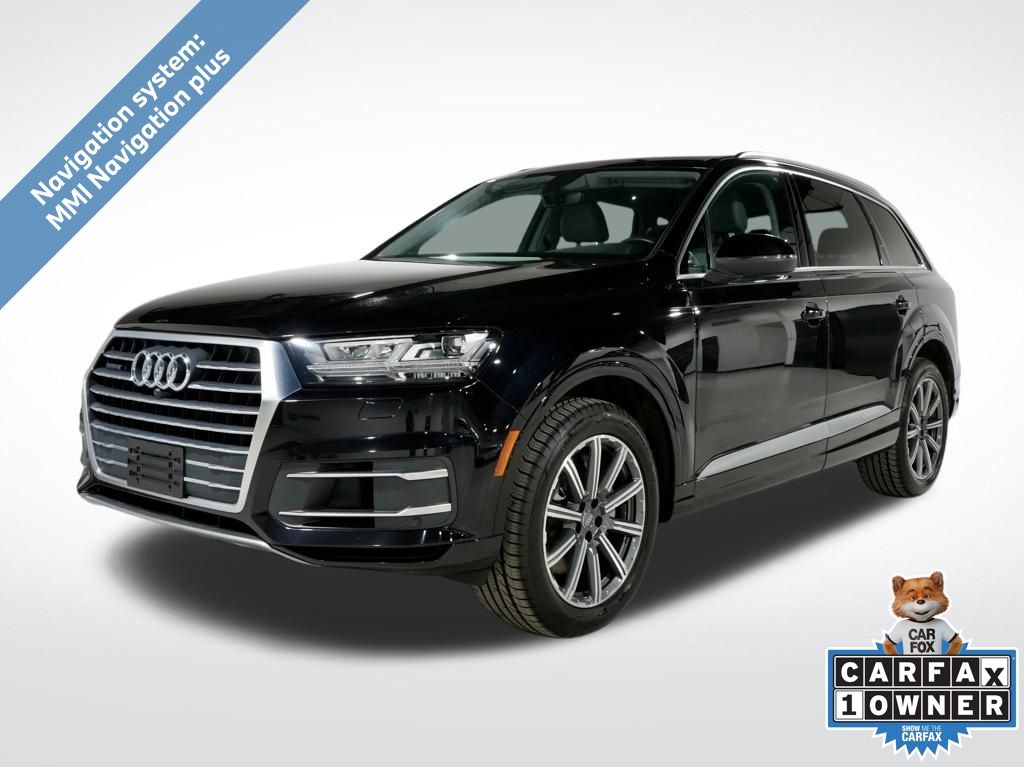 Black 2019 Audi Q7 55 TFSI quattro Premium Plus SUV / Crossover All-Wheel Drive 8-Speed Automatic