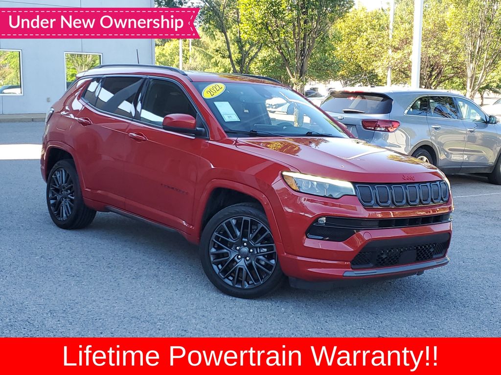 Red Line 2022 Jeep Compass SUV / Crossover Four-Wheel Drive 9-Speed Automatic