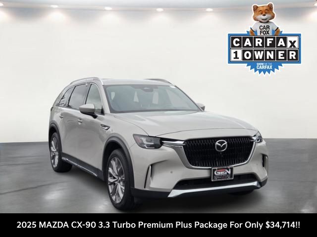 Gray (Platinum Quartz) 2025 Mazda CX-90 SUV / Crossover All-Wheel Drive 8-Speed Automatic