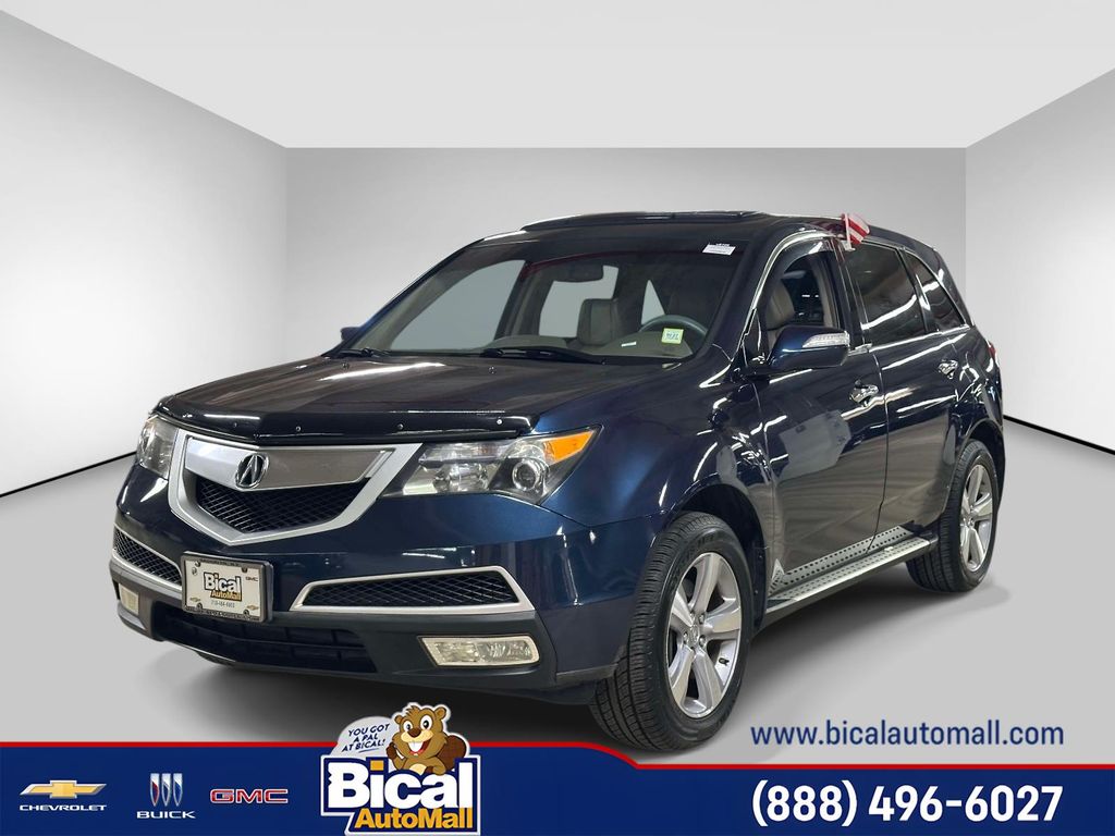 Blue 2012 Acura MDX SUV / Crossover All-Wheel Drive 6-Speed Automatic