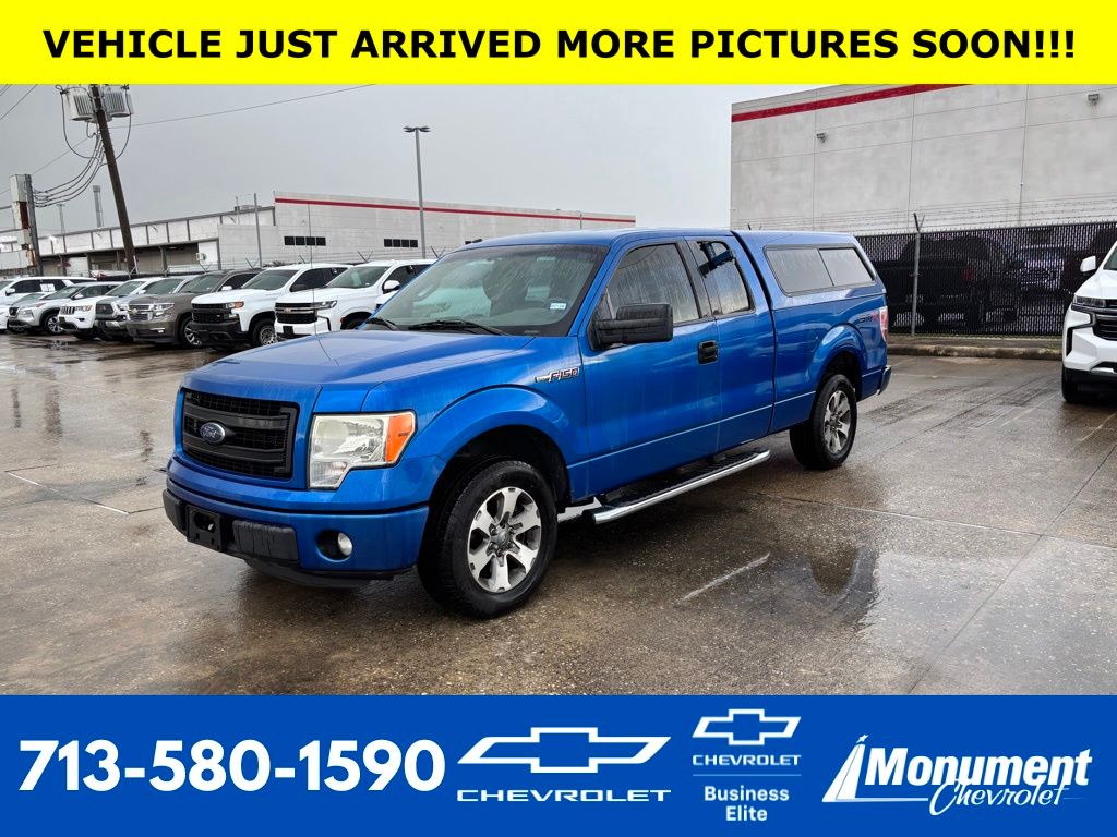 Blue 2013 Ford F-150 STX SuperCab Pickup Truck 4X2 6-Speed Automatic