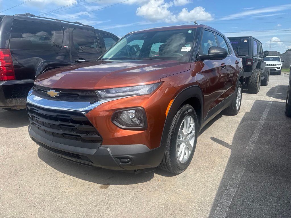 Red (Dark Copper Metallic) 2021 Chevrolet Trailblazer SUV / Crossover Front-Wheel Drive Continuously Variable Transmission