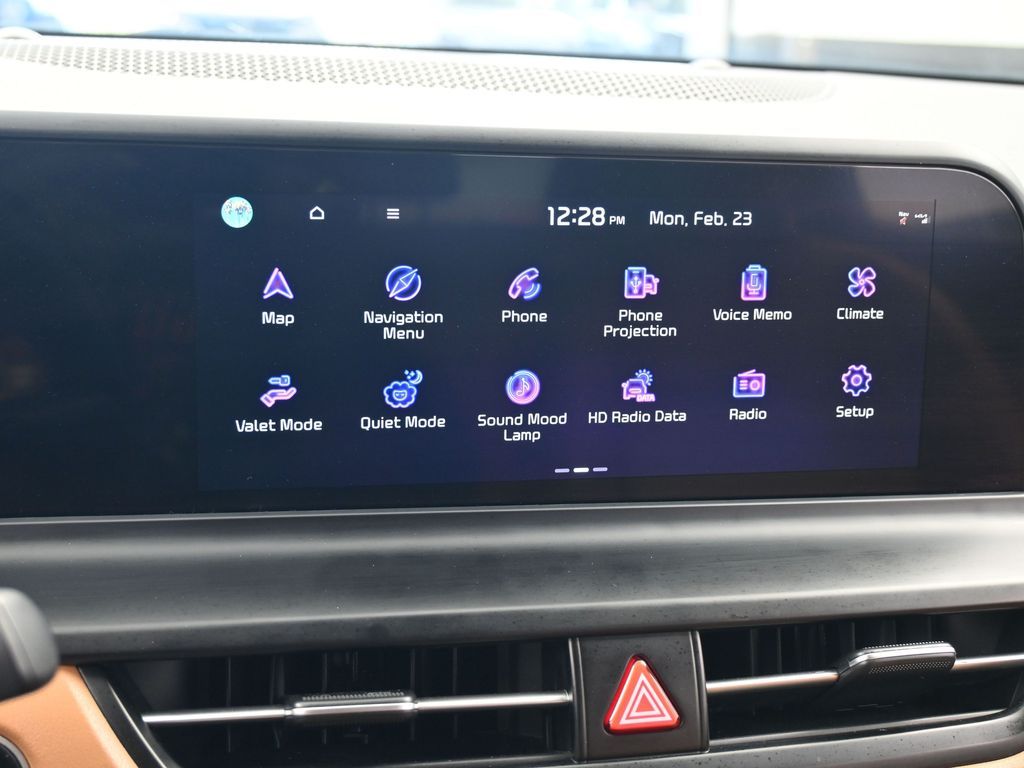 Used 2024 Dark Ocean Blue Kia EX image 20