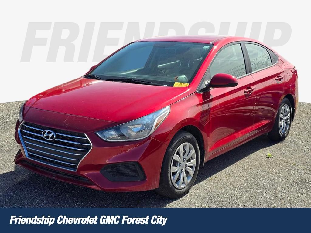 Pomegranate Red Metallic 2022 Hyundai Accent SE FWD Sedan Front-Wheel Drive Continuously Variable Transmission