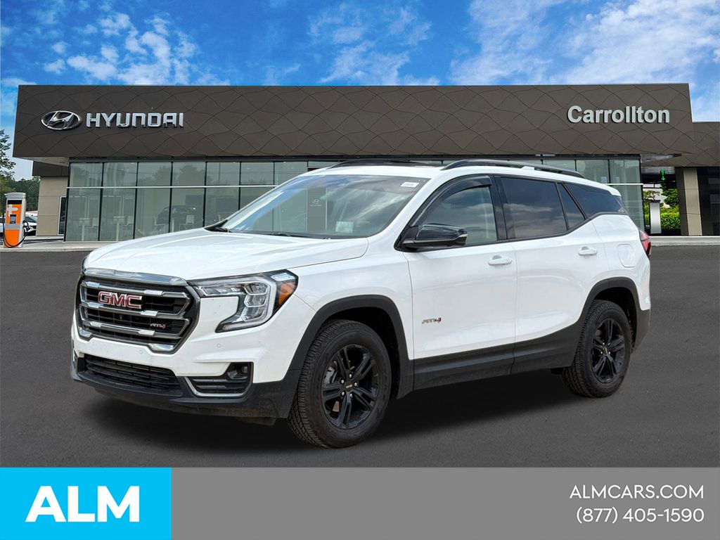 Summit White 2024 GMC Terrain SUV / Crossover All-Wheel Drive 9-Speed Automatic
