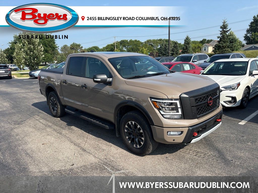 Baja Storm 2024 Nissan Titan Pickup Truck Four-Wheel Drive 9-Speed Automatic