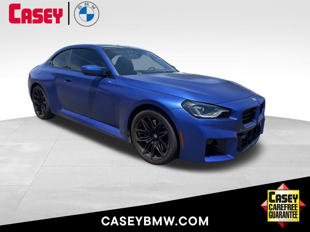 Frozen Portimao Blue II Metallic 2024 BMW M2 RWD Coupe Rear-Wheel Drive 6-Speed Manual