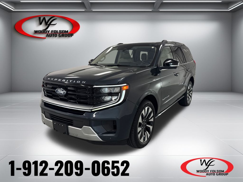 Stone Blue Metallic 2025 Ford Expedition SUV / Crossover Four-Wheel Drive Automatic