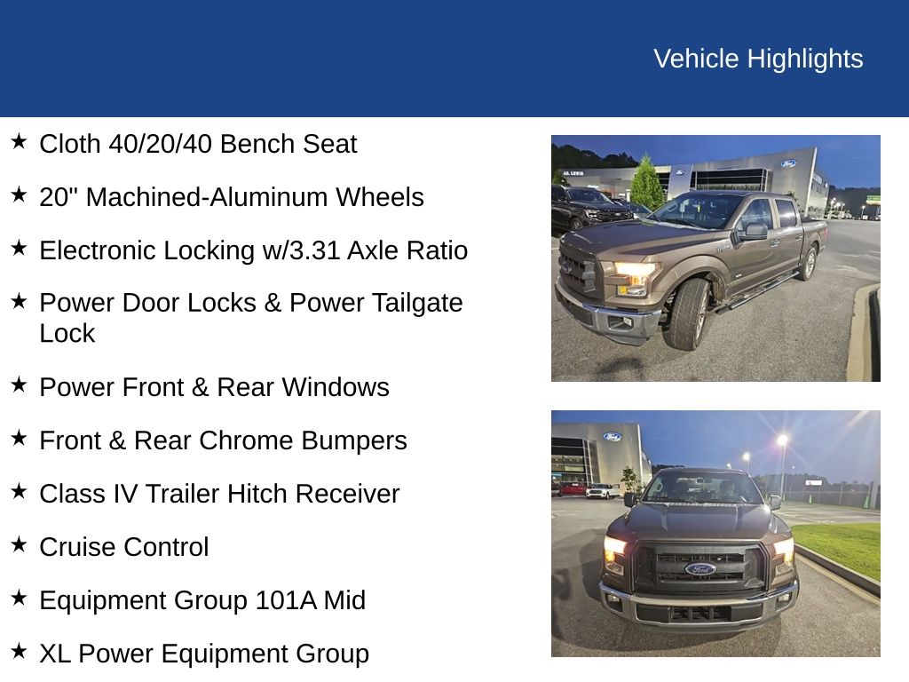 2016 Ford F-150 XL