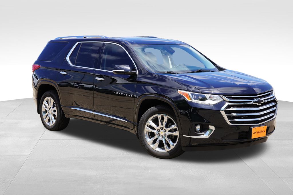 Mosaic Black Metallic 2018 Chevrolet Traverse High Country AWD SUV / Crossover Four-Wheel Drive 9-Speed Automatic
