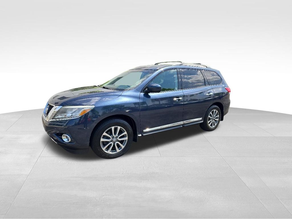 Arctic Blue Metallic 2016 Nissan Pathfinder SL 4WD SUV / Crossover Four-Wheel Drive Continuously Variable Transmission