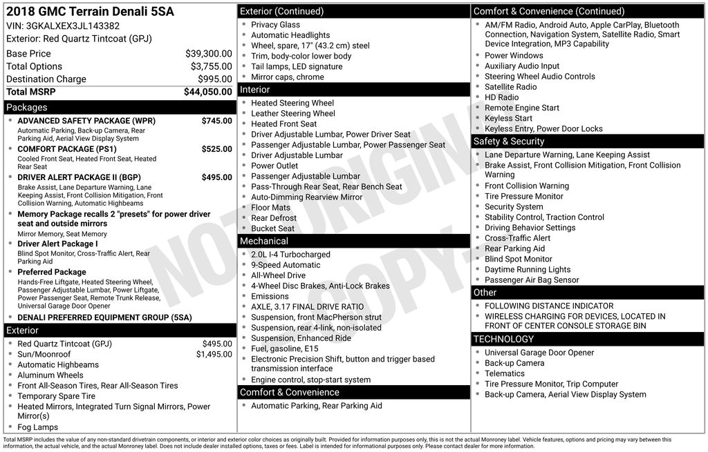 Certified Used 2018 Red GMC Denali image 33