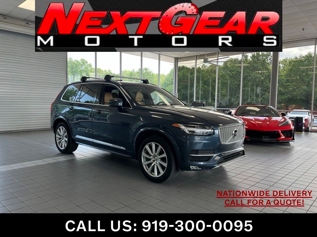 Denim Blue Metallic 2019 Volvo XC90 SUV / Crossover All-Wheel Drive Automatic