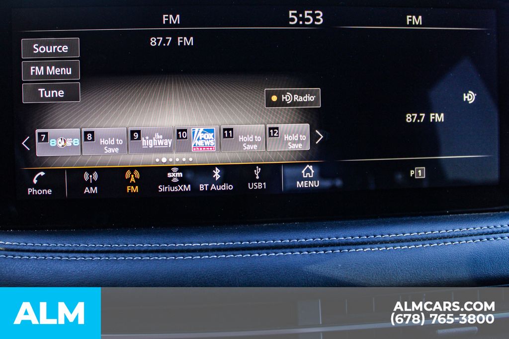 Used 2023 Black INFINITI Sensory image 37