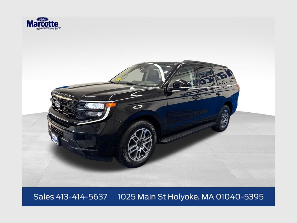 Black Metallic 2025 Ford Expedition MAX Active 4WD SUV / Crossover Four-Wheel Drive Automatic