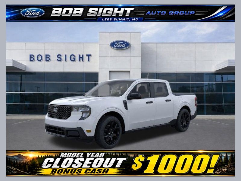 Oxford White 2025 Ford Maverick Pickup Truck All-Wheel Drive 8-Speed Automatic