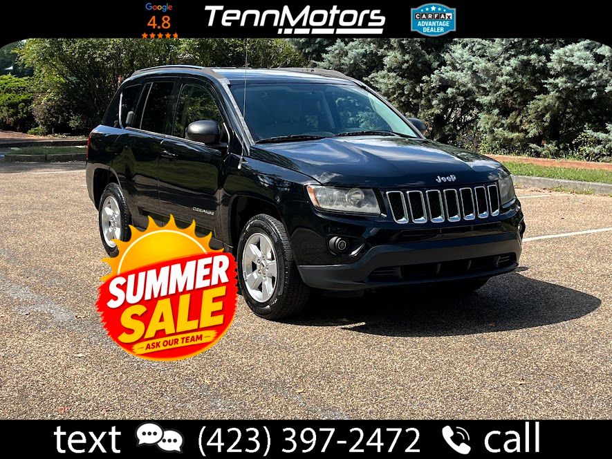 Black Clearcoat 2014 Jeep Compass SUV / Crossover Front-Wheel Drive 6-Speed Automatic