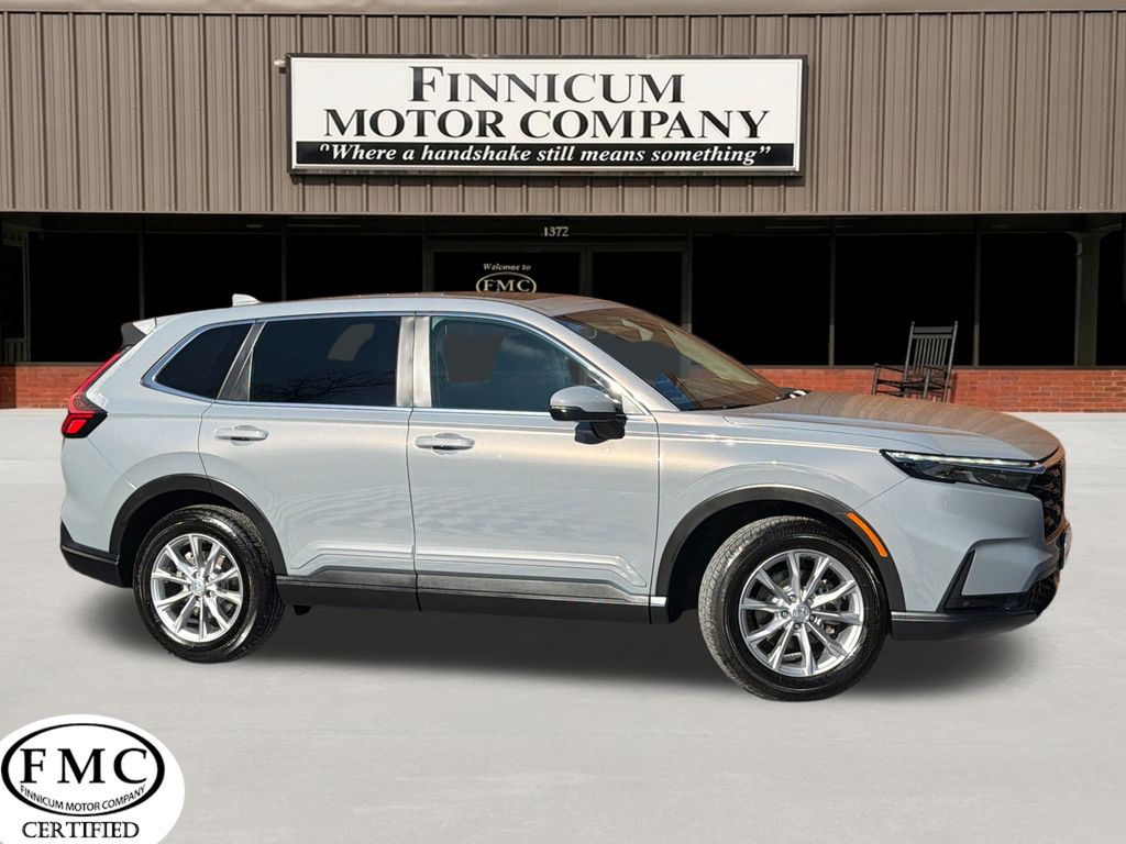 Solar Silver Metallic 2025 Honda CR-V EX-L AWD SUV / Crossover All-Wheel Drive Continuously Variable Transmission