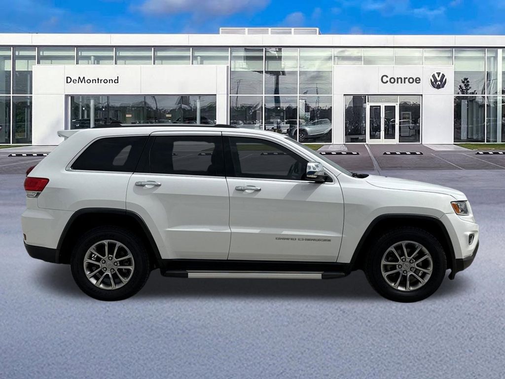 2015 Jeep Grand Cherokee Limited White at Mac Haik CDJR North Houston
